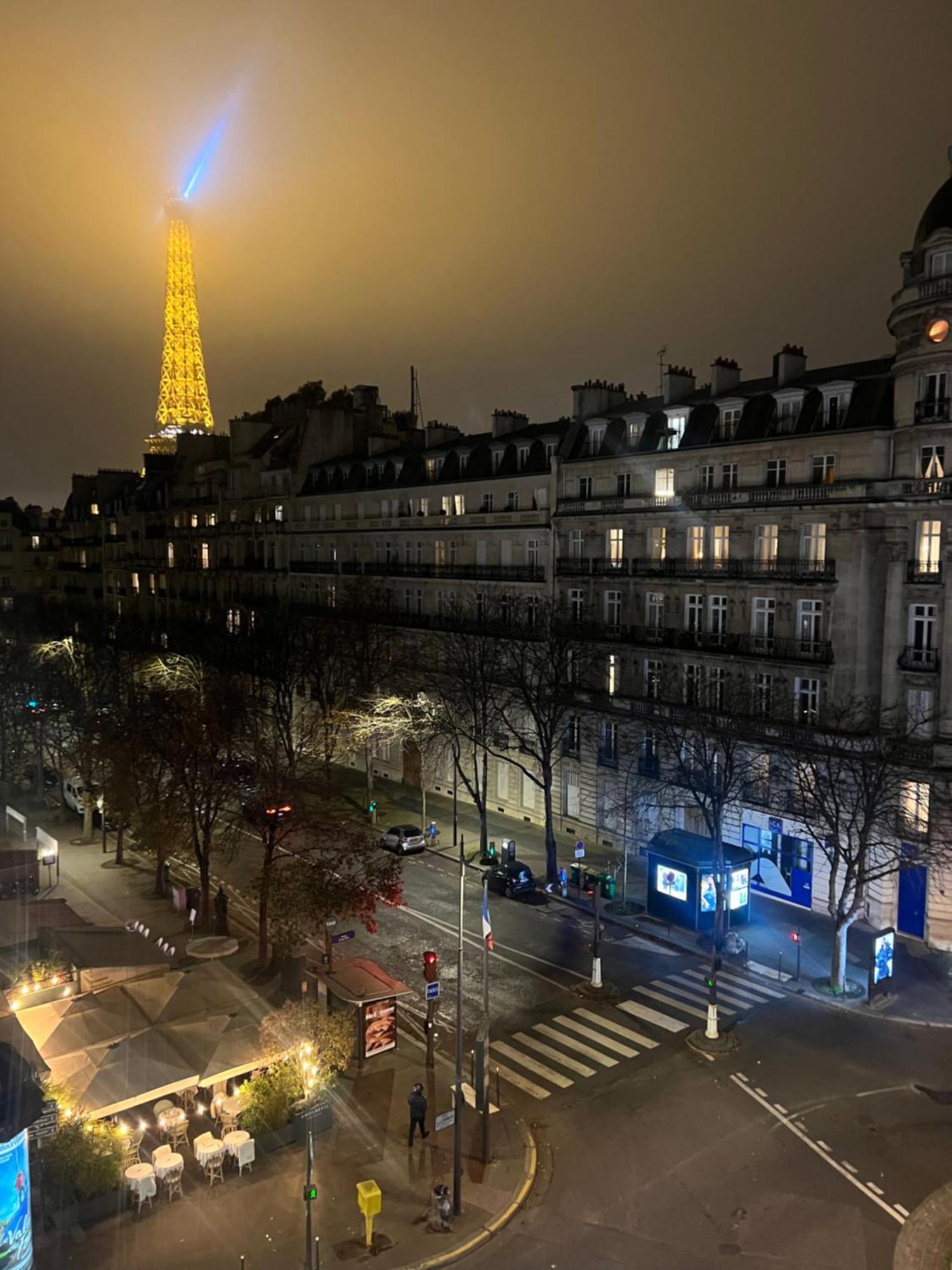 Appartement Paris Vue Tour Eiffel Trocadero Exterior photo