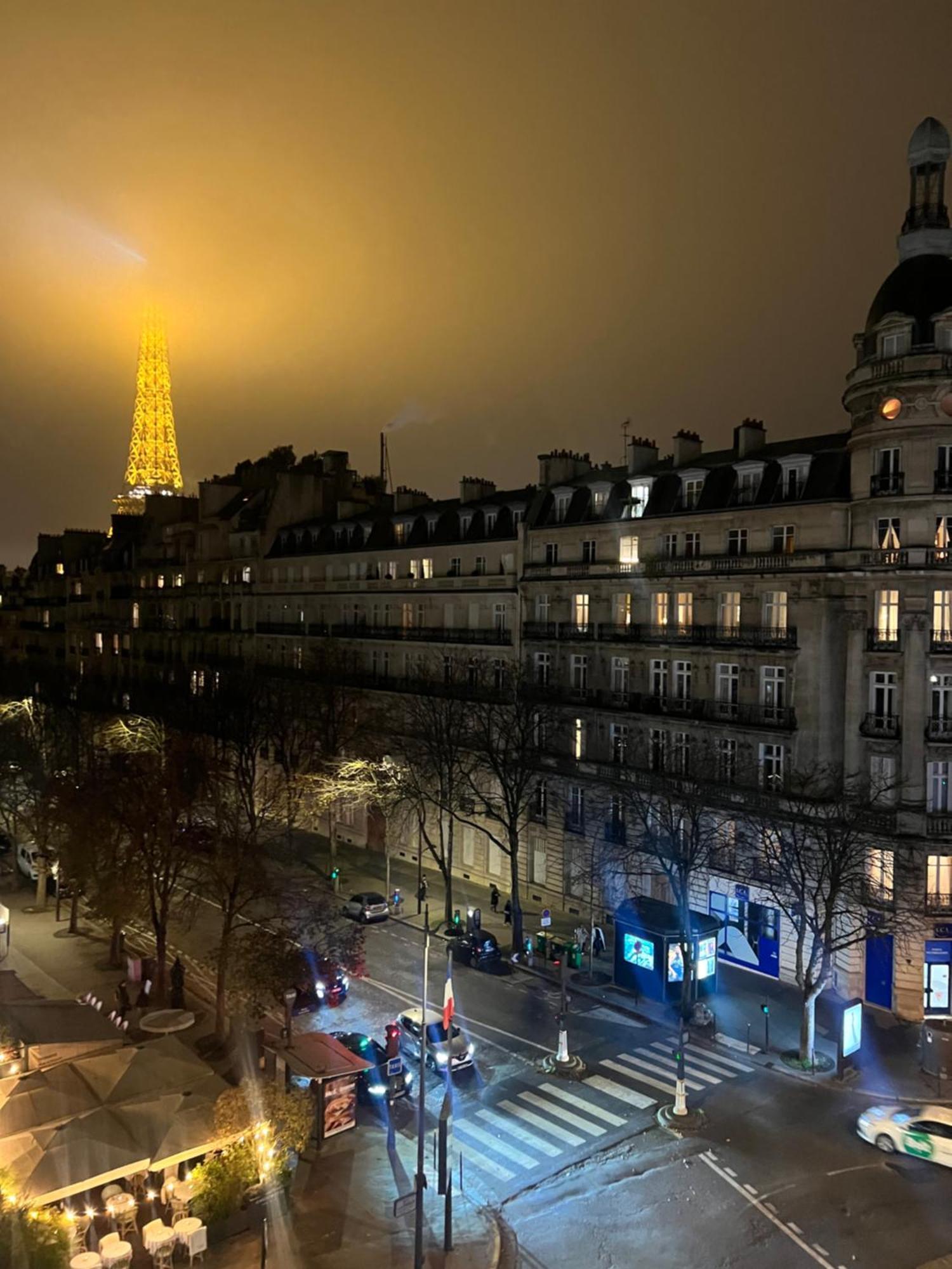 Appartement Paris Vue Tour Eiffel Trocadero Exterior photo